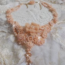 Collar Idylle Beauté Haute-Couture, sólo perlas de Swarovski y cuentas de rocalla 