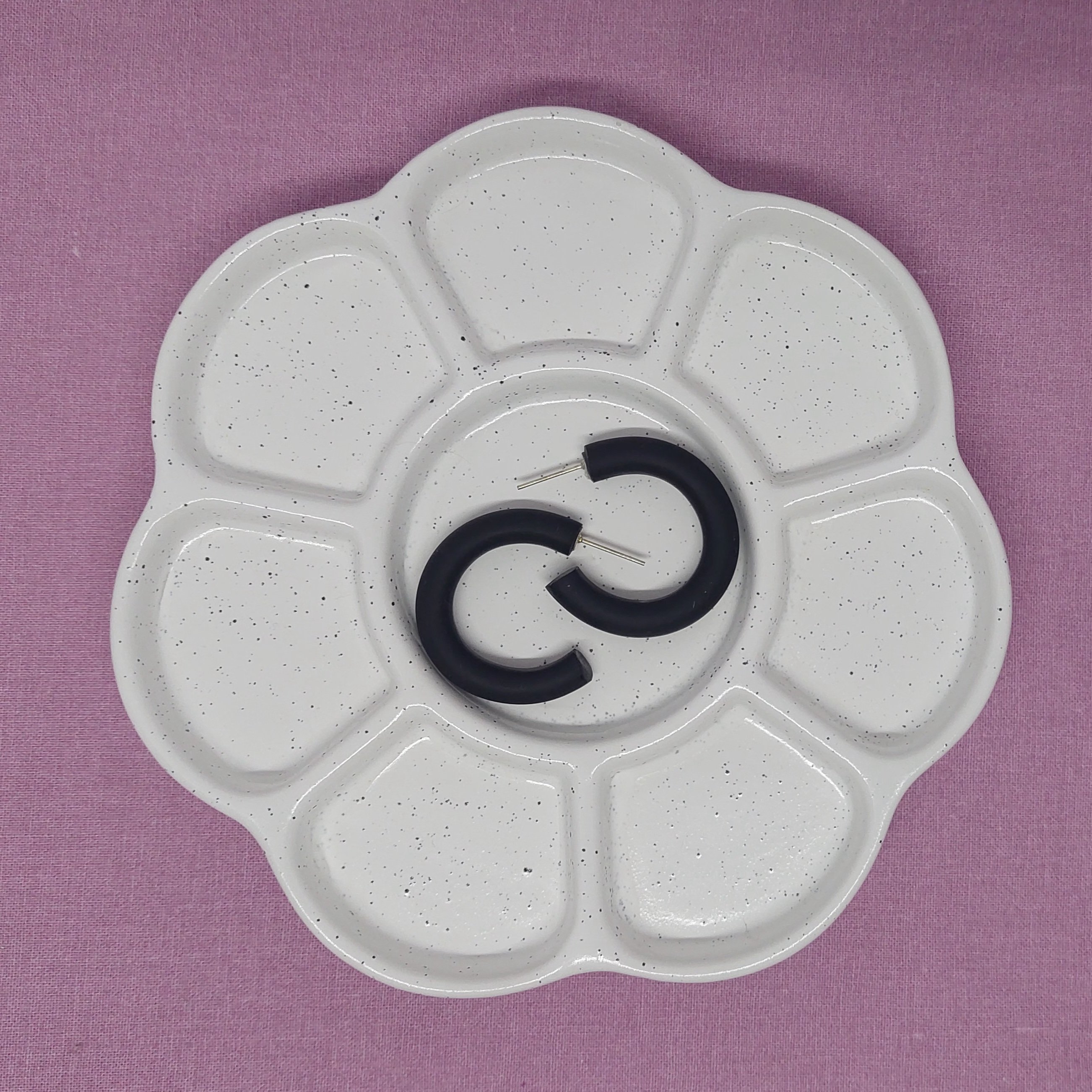 Cr&eacute;oles noires mat et unies