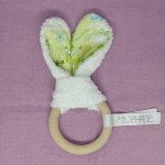 Déco oreilles de lapin pour chambre d'enfant Vert