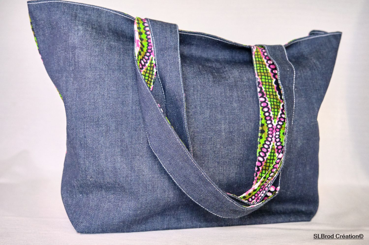 Bolsa con motivos africanos