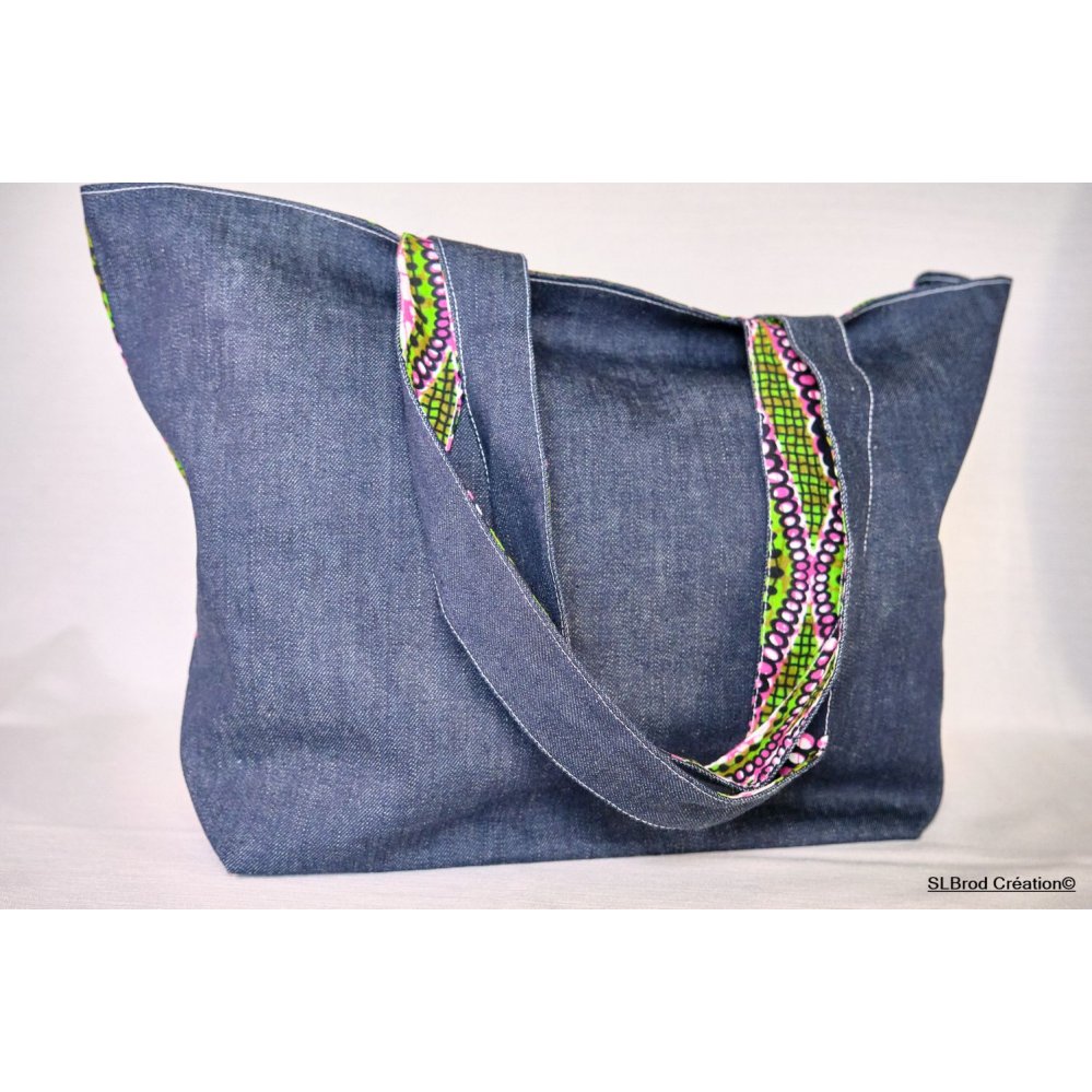 Bolsa con motivos africanos