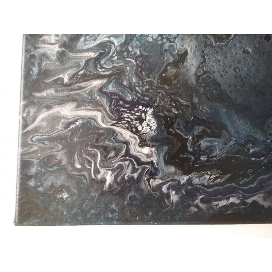 Peinture abstraite - Mer noire