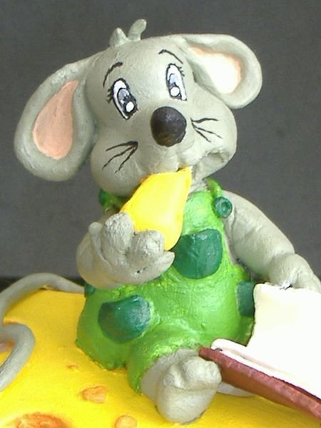 Lampe veilleuse  enfant porcelaine froide originale "Souris"